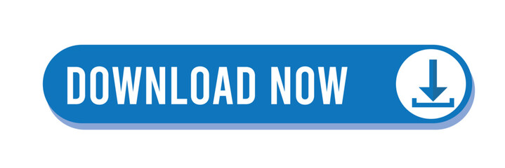 blue download button illustration