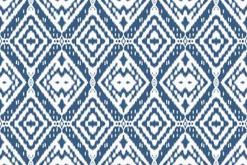 Seamless ethnic design, ikat art. beautiful hand drawn Design for textile and printingEthnic pattern.beautiful pattern. folk embroidery,bohemian style,aztec geometric art	
