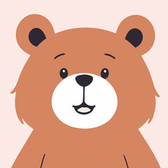 Cute Bear for children vector illustration