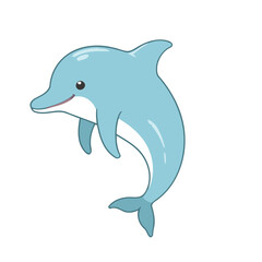Fototapeta premium Vector illustration of a cute Dolphin for children