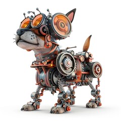 Fototapeta premium Dogs Mechanical 