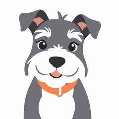 Cute Dog vector illustration for kids' adventure tales