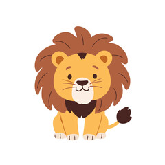 Cute Lion for kids vector illustration