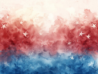 Patriotic Background for 4th of July or Memorial Day