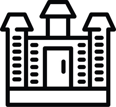 recommend clip art: Brussels icon outline vector. European city. Urban architecture building
