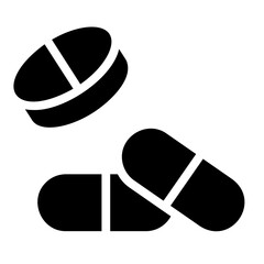 drugs glyph icon