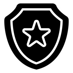 shield glyph icon
