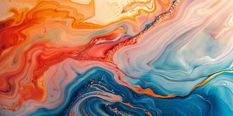 Abstract liquid marble