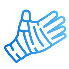 bandage gradient icon