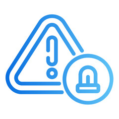 emergency gradient icon
