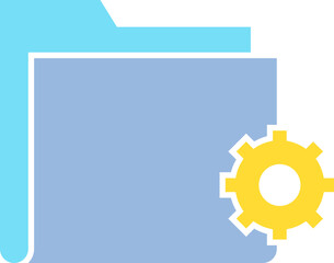 Folder and Gear Icon
