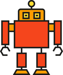 Robot Character Icon