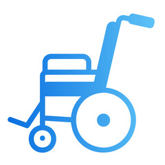 wheelchair gradient icon