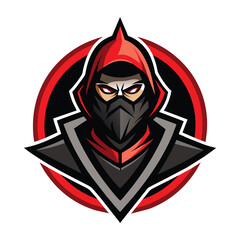 Assassin Mascot Logo Design Ninja Mascot Logo