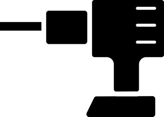 Drill carpentry vector