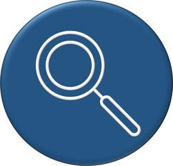 search button icon ,symbol of magnifying glass 