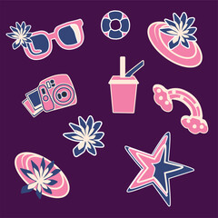 summer, glass, tea, holiday, photo, vacation, travel, coffee, star, weekend, summer travel, summer vacation