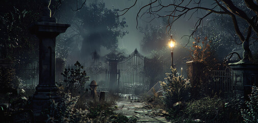 Infuse your gardening tips with a sense of dread through a haunting long shot Employ innovative lighting techniques to play with shadows and highlights