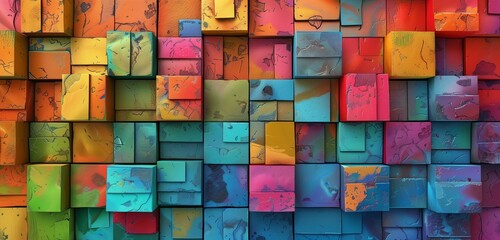 Abstract background, Digital colourful wall tiles and abstract wallpapers designs 