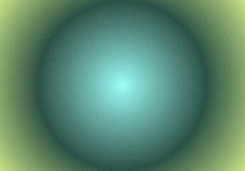Abstract color gradient background, summer vibes with retro gradient grainy noise texture background. Blue green ring Deep colors summer gradient for web banner or poster.