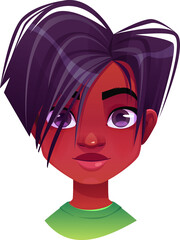 Nice African Girl Face