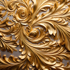 Ornate Gold Carving