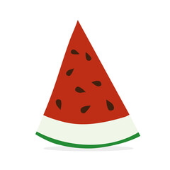 Slice Watermelon. Water Melon. Watermelon illustration. 