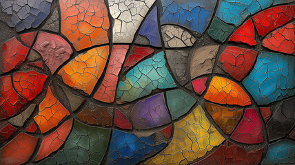 Plaster wall texture pattern design. Bright old rough plaster background. Old cracked paint background. Raster bitmap digital illustration. AI artwork.