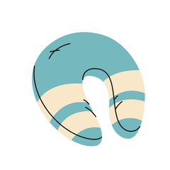 Travel neck pillow. Vacation sleeping stuff accessories. 