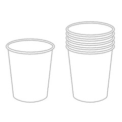 紙コップのイラスト