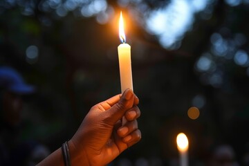 9 11 remembrance day  capturing candlelight vigils honoring victims of september 11