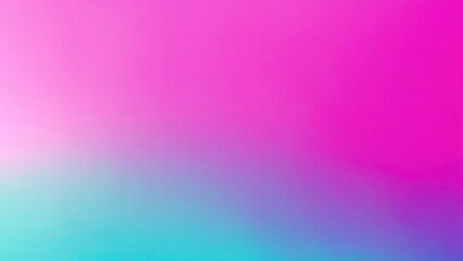 Abstract Pink turquoise color smooth blurred background