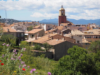 Naklejka premium Saint Tropez, Ftance