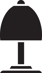 Lamp Glyph Icon