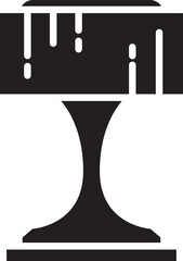 Lamp Glyph Icon