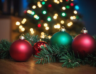 Scintillante festa sotto l'albero
