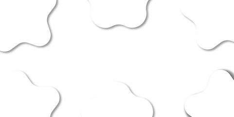 Abstract Luxury paper cut background, Abstract decoration, white pattern lines gradients, topographic canyon map light relief texture, curved layers. Abstract white paper cut shapes background with sh