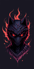 Step up your style game with this eye-catching demon wolf t-shirt, showcasing the power and intensity of these mythical creatures.