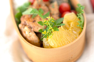 からだにやさしいお弁当のイメージ