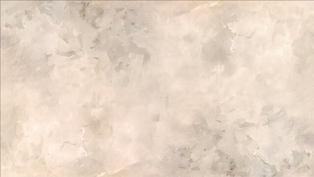 Vector watercolor art background. Old paper. Marble. Stone. Beige watercolour texture for cards, flyers, poster, banner. Stucco. Wall. Brushstrokes and splashes. Painted template for design. Rose beig