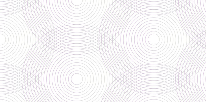 Seamless geometric spiral pattern and abstract circle wave lines overlapping pattern isolated. Design  technology or modern concept. Ornament overlapping background. Colorful element line pattern.