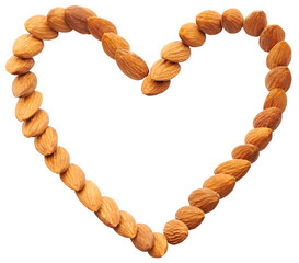 Almond Heart Shape