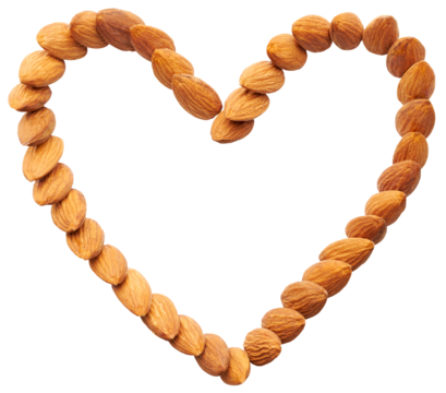 Almond Heart Shape