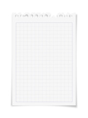 Hoja libreta cuadros 01