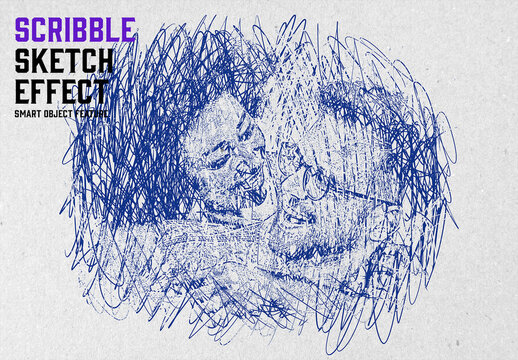 Scribble Sketch Effect