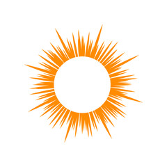 Sun rays icon