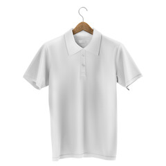 Polo Shirt Mockup: 3D Rendering on Isolated Background