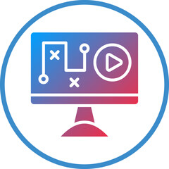 Digital Strategy Icon Style