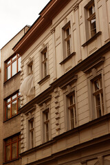 Classic architecture in the city of Prague