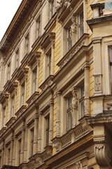 Classic architecture in the city of Prague